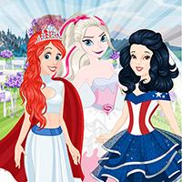 play Princess Superhero Wedding