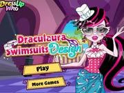 play Draculaura Swimsuits Design