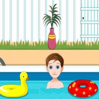 play Little Johny 3 Swimming Pool Escape