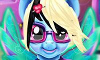 play Rainbow Pony Real Haircuts