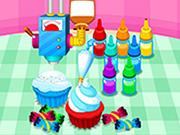 play Cooking Colorful Cupcakes