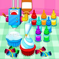 play Cooking Colorful Cupcakes