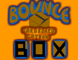 play Cardboard Catbox Bounce Box