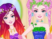 play Barbara Fairy Princess Hairstyles