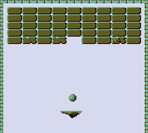 play Gameboy Breakout