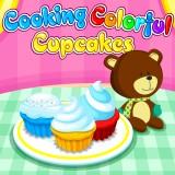 play Cooking Colorful Cupcakes