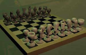 play [Not A Game] My Chessboard Knight 3D Model