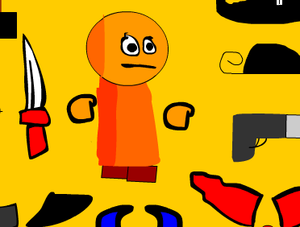 Orange Combat: Dress Up