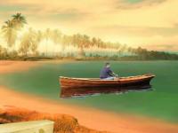 play Beach Boat Man Escape