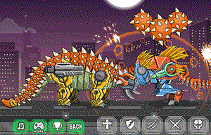 play Toy War Robot Ankylosaurus