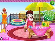 play Baby And Friend Rainy Day Game