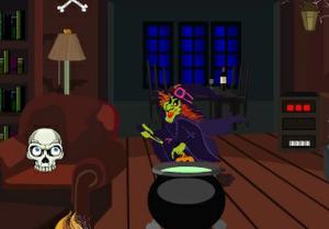 play Halloween Witch Room Escape