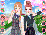 play Fashion Student Sisters Game