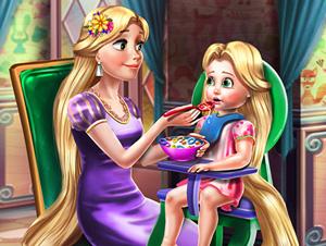 play Rapunzel Mommy Toddler Feed