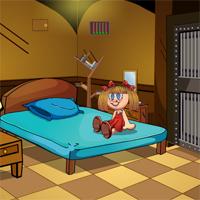 play Dark Wooden House Escape