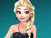 play Frozen Elsa Paris Tour Dress Up