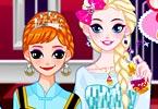 Elsa And Anna Makeup Party