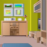 play Greenish House Escape