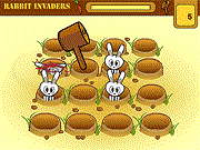 play Rabbit Invaders Game