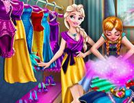 play Ice Kingdom Wardrobe Cleaning