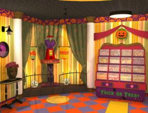 play Halloween Candy Shop Escape