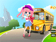 Fashion School Girl Dress Up Game