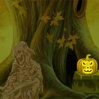 Creepy Pumpkin Forest Escape