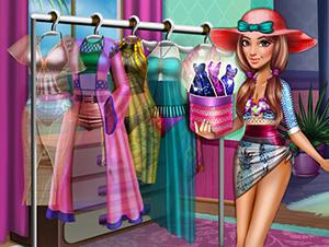 play Tris Beachwear Dolly Dress Up