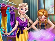 play Ice Kingdom Wardrobe Cleaning