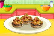 play Safron Stuffed Mushrooms