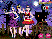 play Princesses Halloween Selfie Like Game