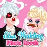 play Elsa Wedding Photo Booth