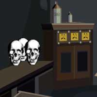 play Halloween Skull Room Escape