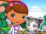 play Doctora Juguetes Stray Kitten Caring