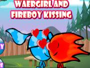 play Water Girl And Fire Boy Kissing