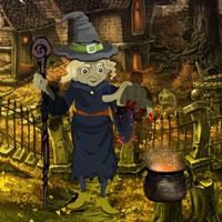 play Halloween Witch Forest Escape