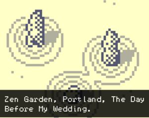 Zen Garden, Portland, The Day Before My Wedding