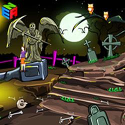 play Halloween Creepy Cemetry