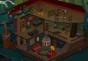 play Halloween Doll House Escape