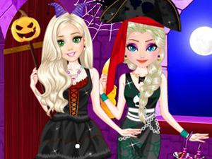 play Princesses Halloween Fashion