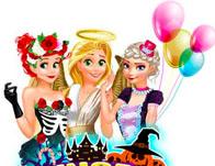 play Princess Bffs Halloween Spree