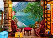 play Lake Boat House Escape
