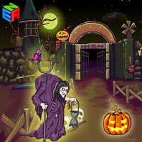 play Halloween Pumpkin Garden Escape