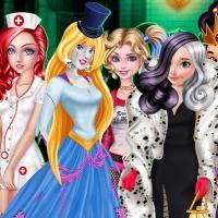 play Princesses Trick Or Treat