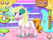 play Pony Spa Salon Game