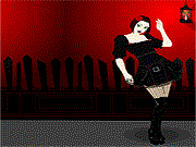 play Gothica Dress Up Game