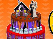 play Halloween Special Wedding Cake