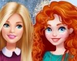 play Barbie Visits Merida