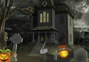 play Halloween Cemetery Escape