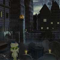 play Halloween Cemetery Escape